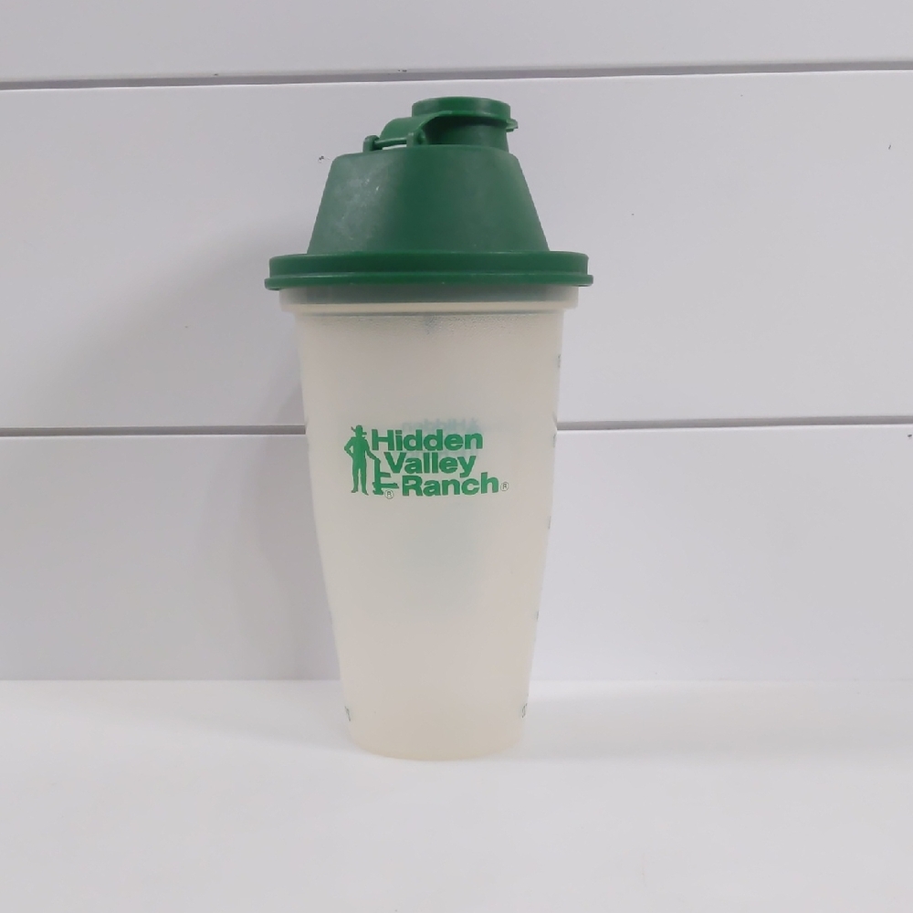 Hidden Valley Ranch Green and White Shaker Bottle GUC